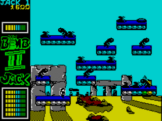 Bomb Jack II screenshot 3 for ZX Spectrum